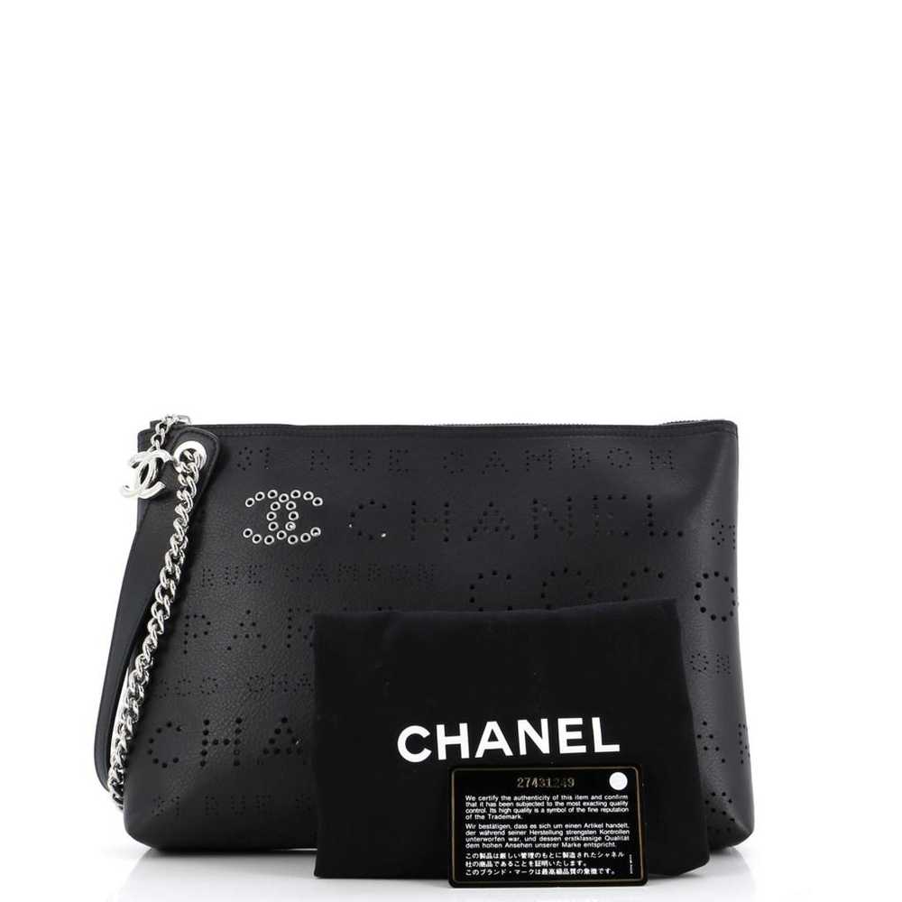 Chanel Leather clutch bag - image 2