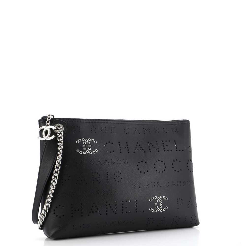 Chanel Leather clutch bag - image 3