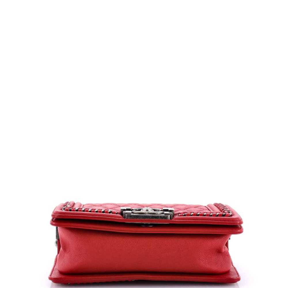 Chanel Boy leather handbag - image 5