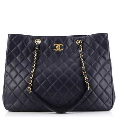 Chanel Classic Cc Shopping leather tote