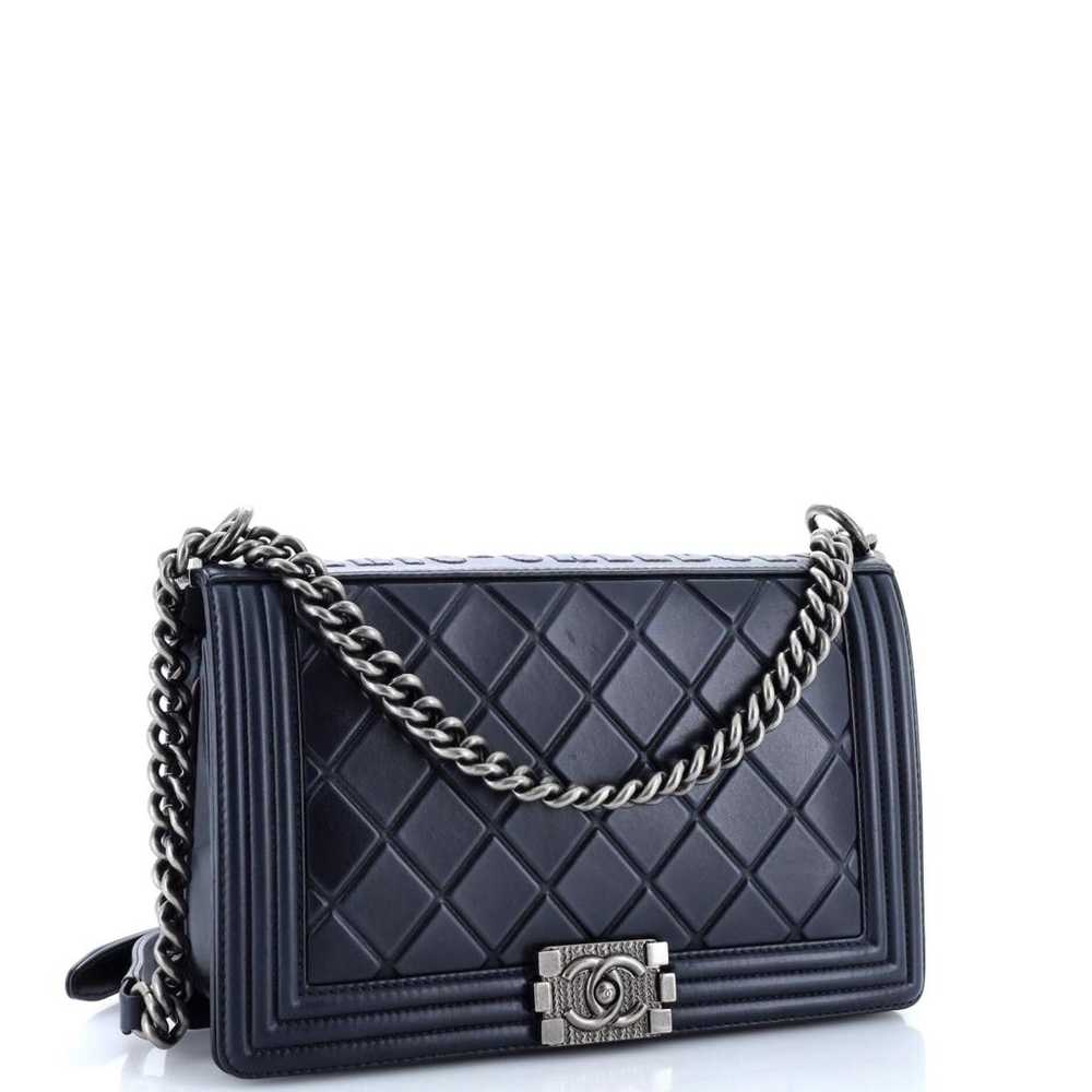 Chanel Boy leather handbag - image 3