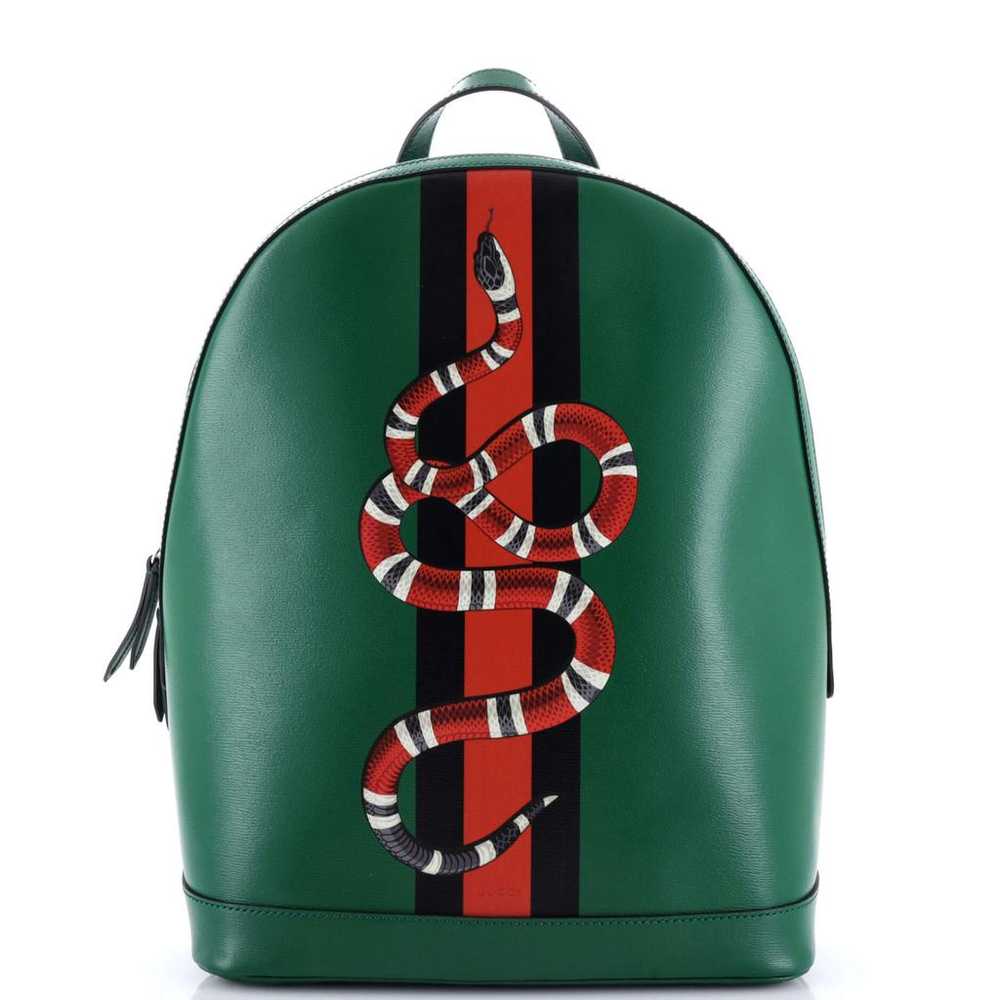 Gucci Leather backpack - image 1