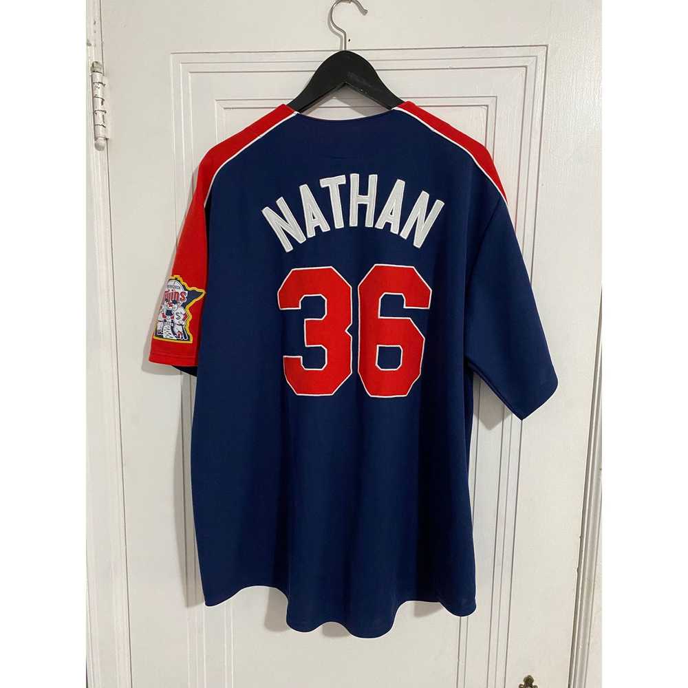 MLB Throwback Joe Nathan Minnesota Twins Jersey S… - image 2