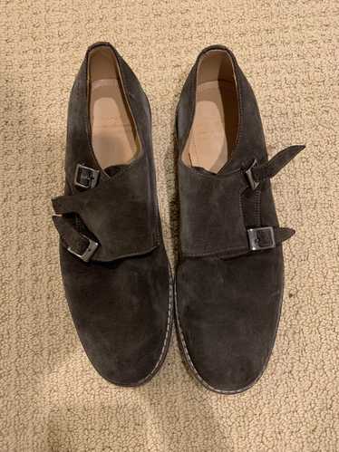 Gant Suede Double Monk Strap Shoe