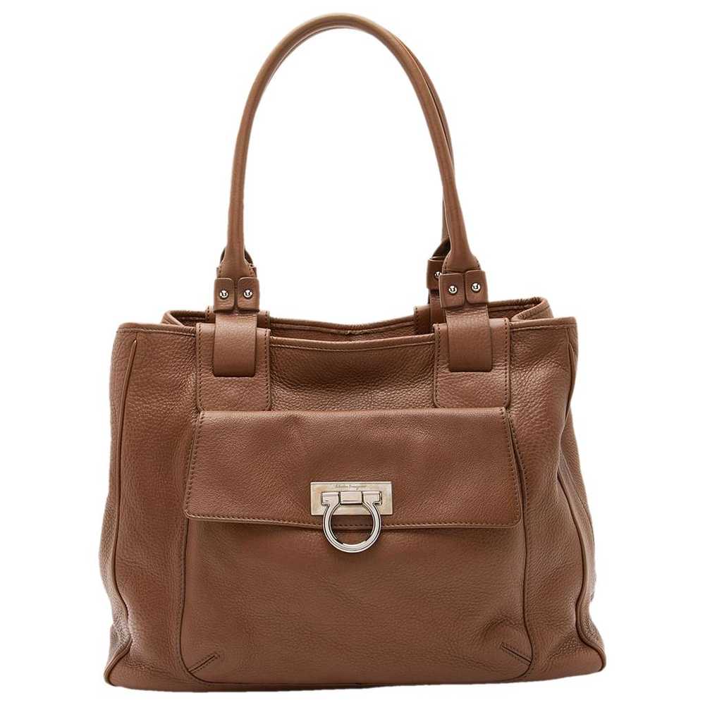 Salvatore Ferragamo Leather tote - image 1