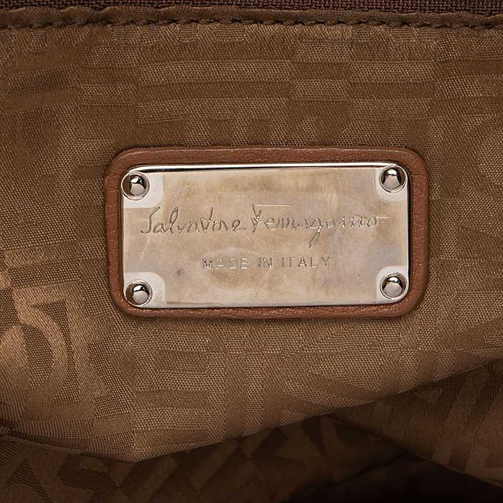 Salvatore Ferragamo Leather tote - image 8