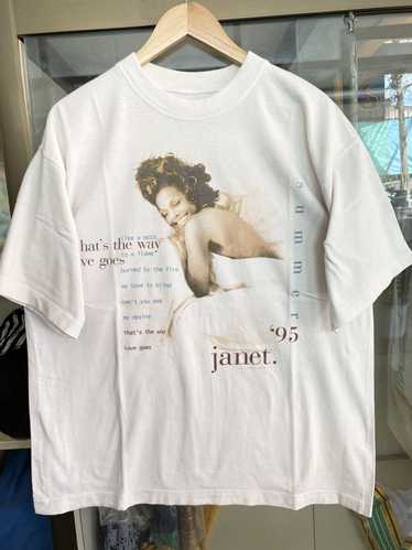 Band Tees × Tour Tee × Vintage Janet Jackson 1994-