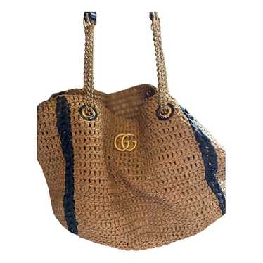 Gucci Gg Marmont Chain tweed handbag