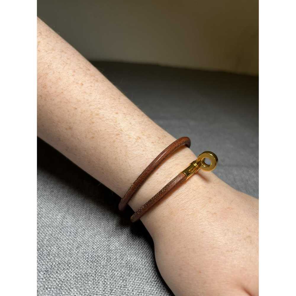 Hermès Leather bracelet - image 4