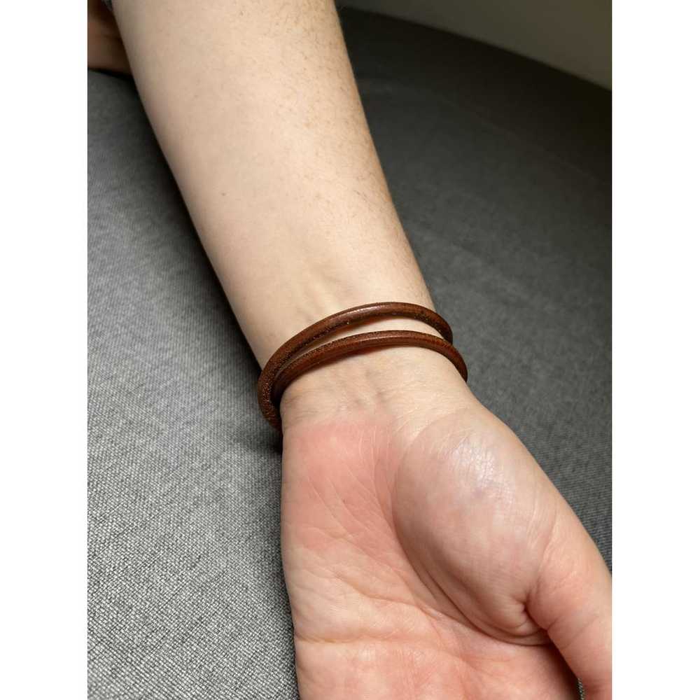 Hermès Leather bracelet - image 5