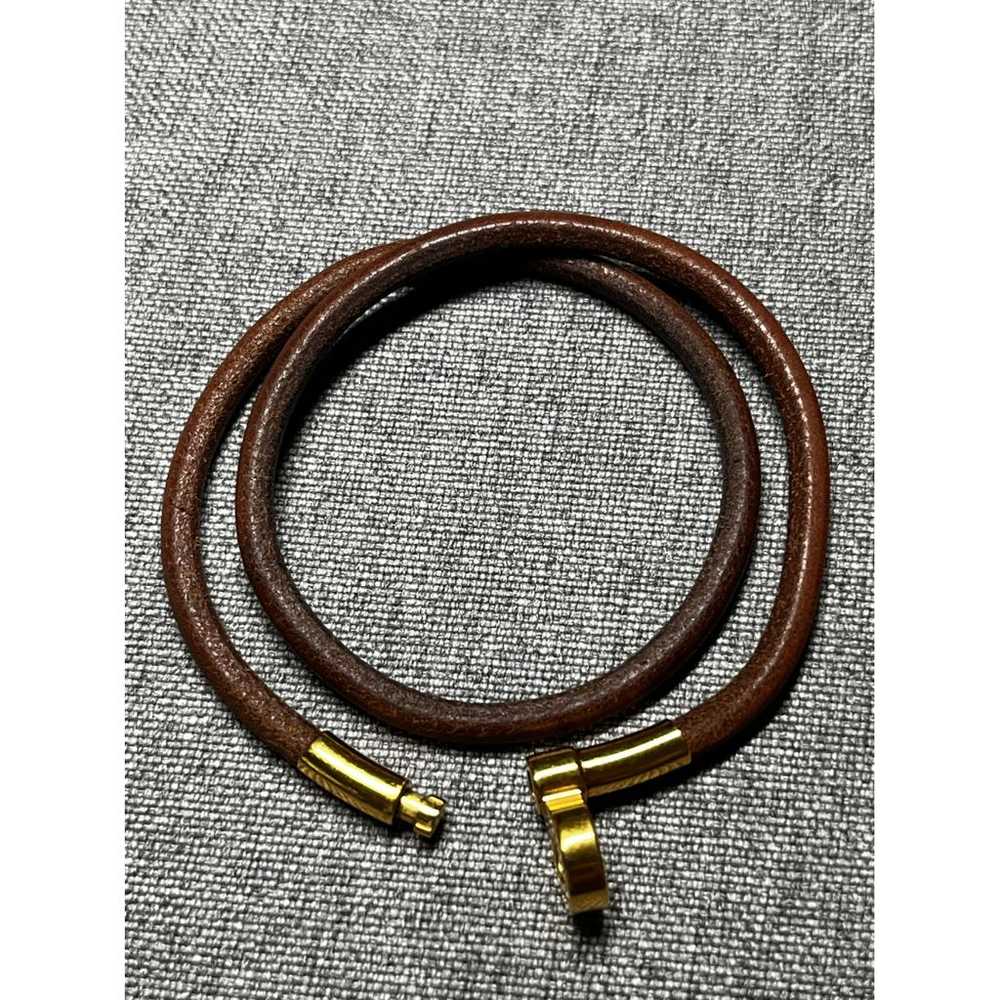 Hermès Leather bracelet - image 7