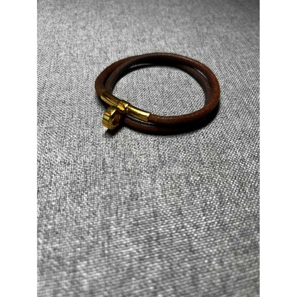 Hermès Leather bracelet - image 9