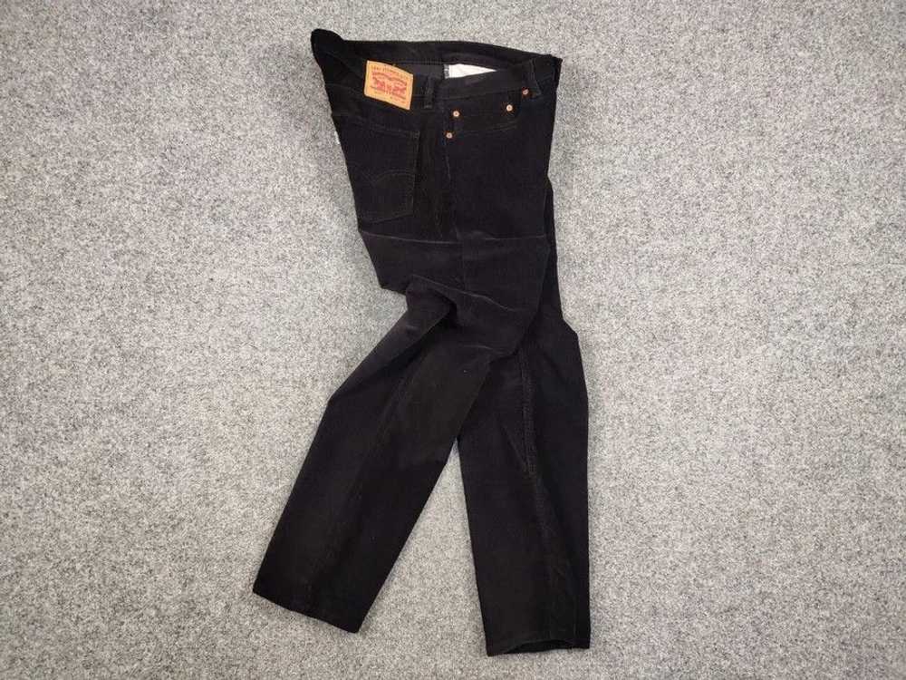 Levi's × Vintage Vintage Levi’s 514 Black Corduro… - image 8