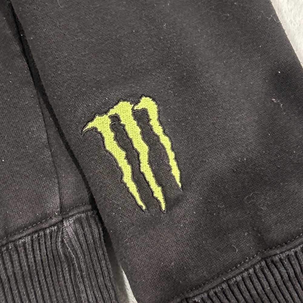 Fox Fox Racing Monster Energy Hoodie Sherpa Lined… - image 2