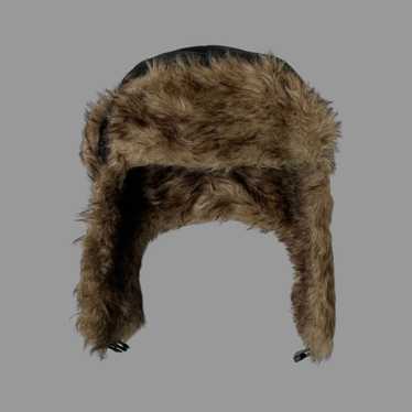 Avant Garde × Vintage Vintage 90s fur ushanka tra… - image 1