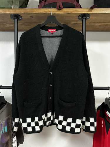 Supreme Supreme Brushed Checkerboard Cardigan