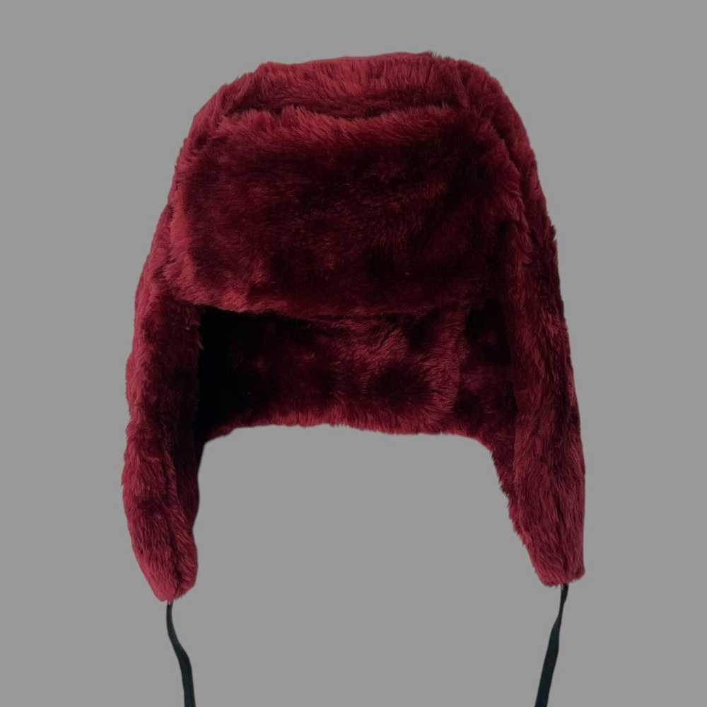 Avant Garde × Vintage Vintage 90s fur ushanka hat - image 1