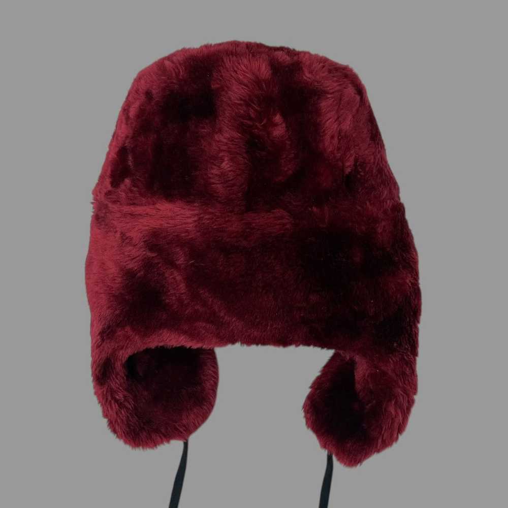 Avant Garde × Vintage Vintage 90s fur ushanka hat - image 3