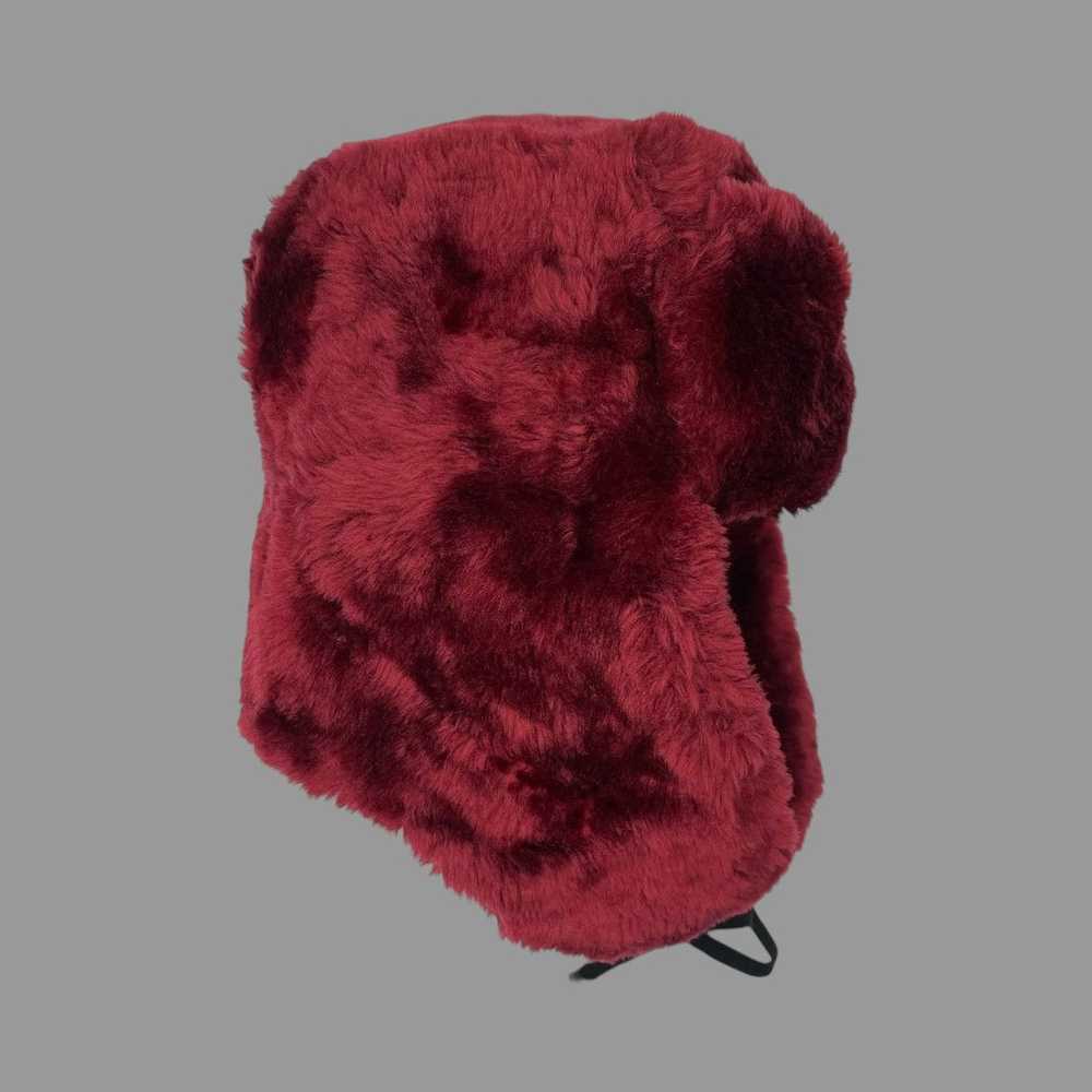 Avant Garde × Vintage Vintage 90s fur ushanka hat - image 4