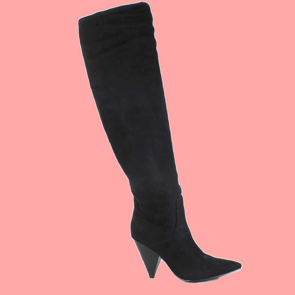 Vintage Beautiful Black Fayen Fashion Boots for W… - image 1