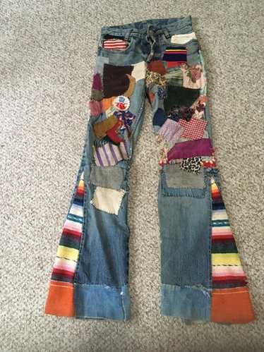 パンツ 60s70s\"BIG E \"Levis jeans patched work 60s70s BIG E Levis jeans patched work