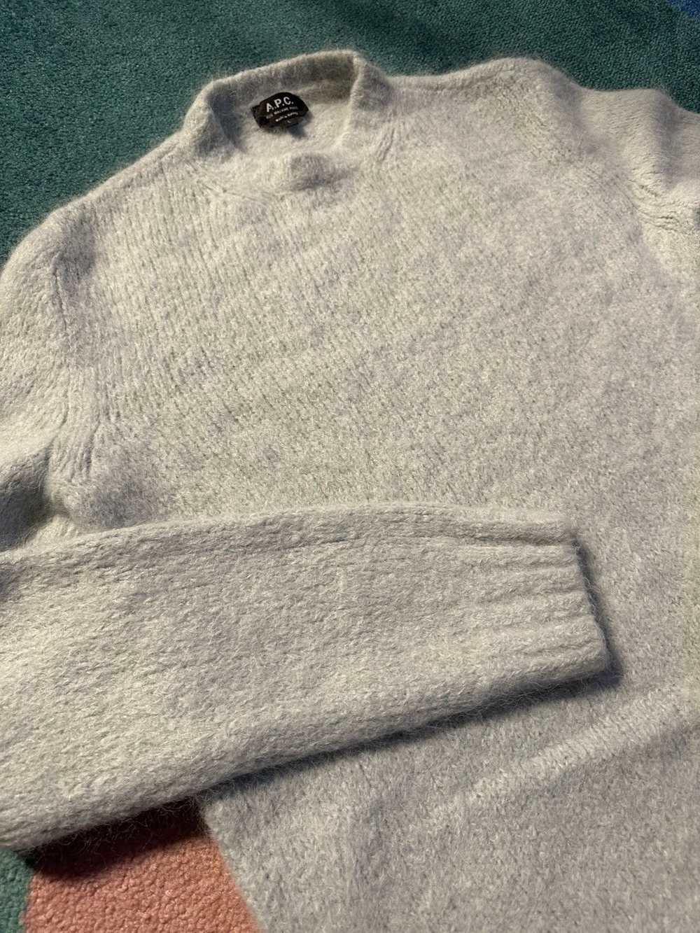 A.P.C. A.P.C Lucci Sweater Pale Green - image 2