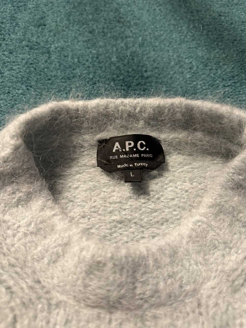 A.P.C. A.P.C Lucci Sweater Pale Green - image 3