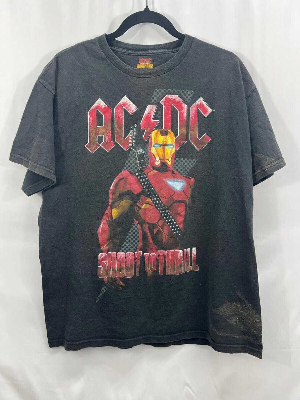 Designer IRON MAN 2 AC/DC “Shoot 2 Thrill" Graphi… - image 1