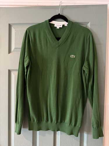 Lacoste Lacoste V-neck Organic Cotton Sweater