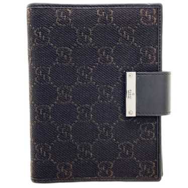 Gucci Gucci Notebook Cover GG Denim Canvas Leathe… - image 1