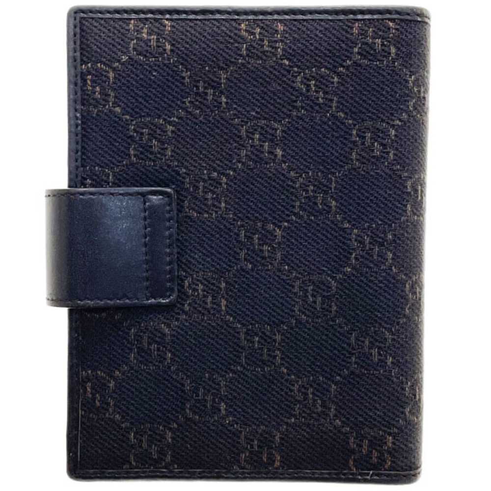 Gucci Gucci Notebook Cover GG Denim Canvas Leathe… - image 2