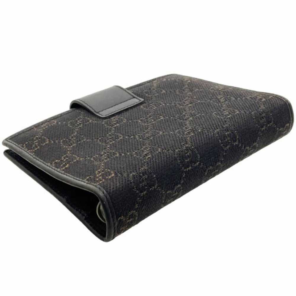 Gucci Gucci Notebook Cover GG Denim Canvas Leathe… - image 3