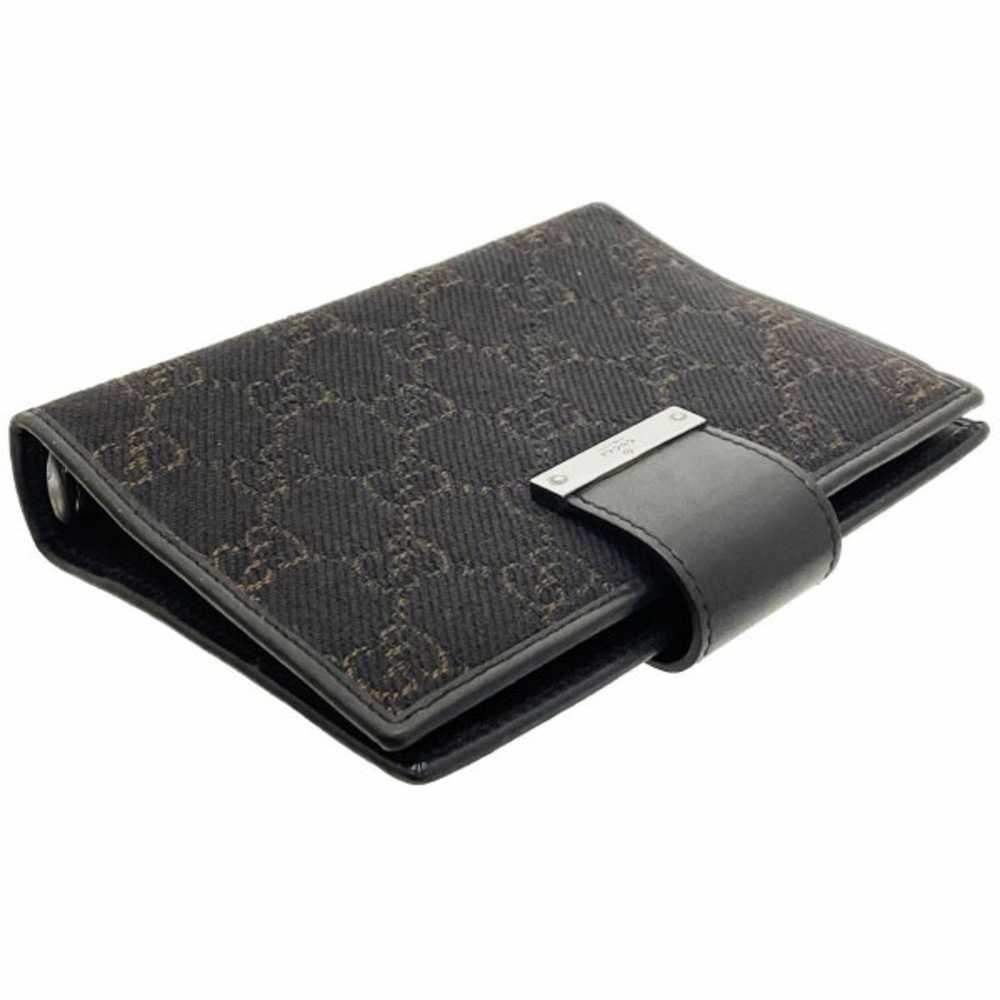 Gucci Gucci Notebook Cover GG Denim Canvas Leathe… - image 4