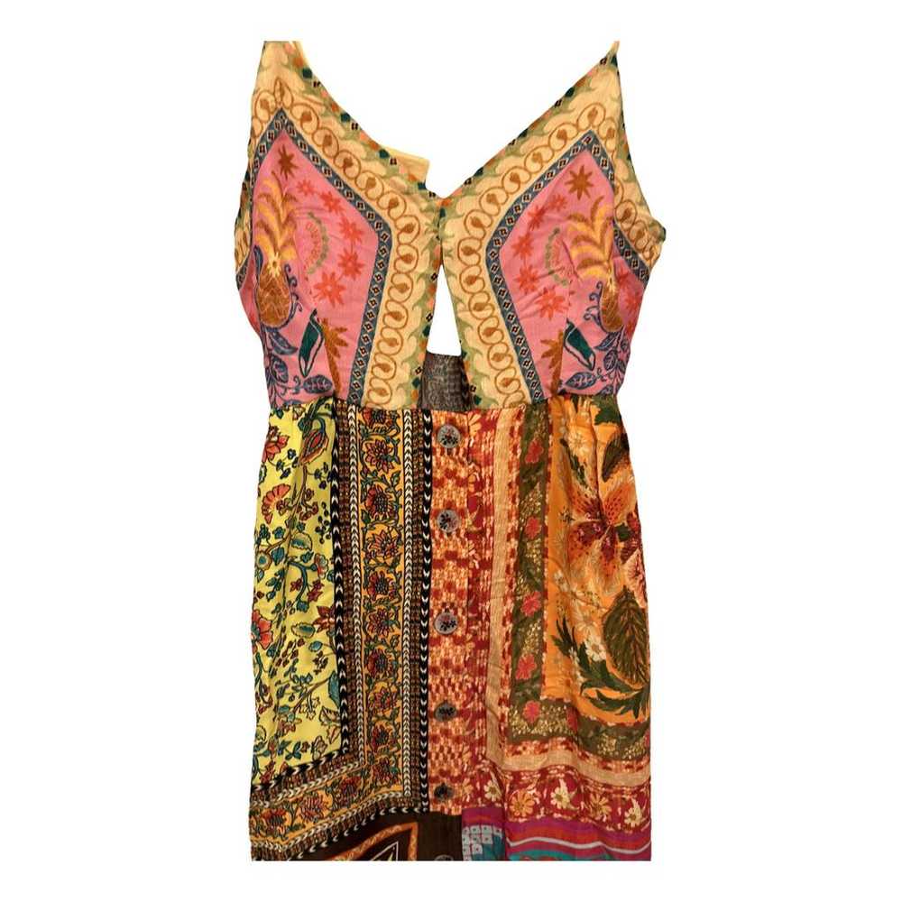 Farm Rio Silk mid-length dress - image 2