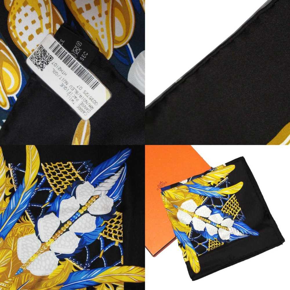 Hermes Hermes Scarf Muffler Carre 90 DANSE PACIFI… - image 5