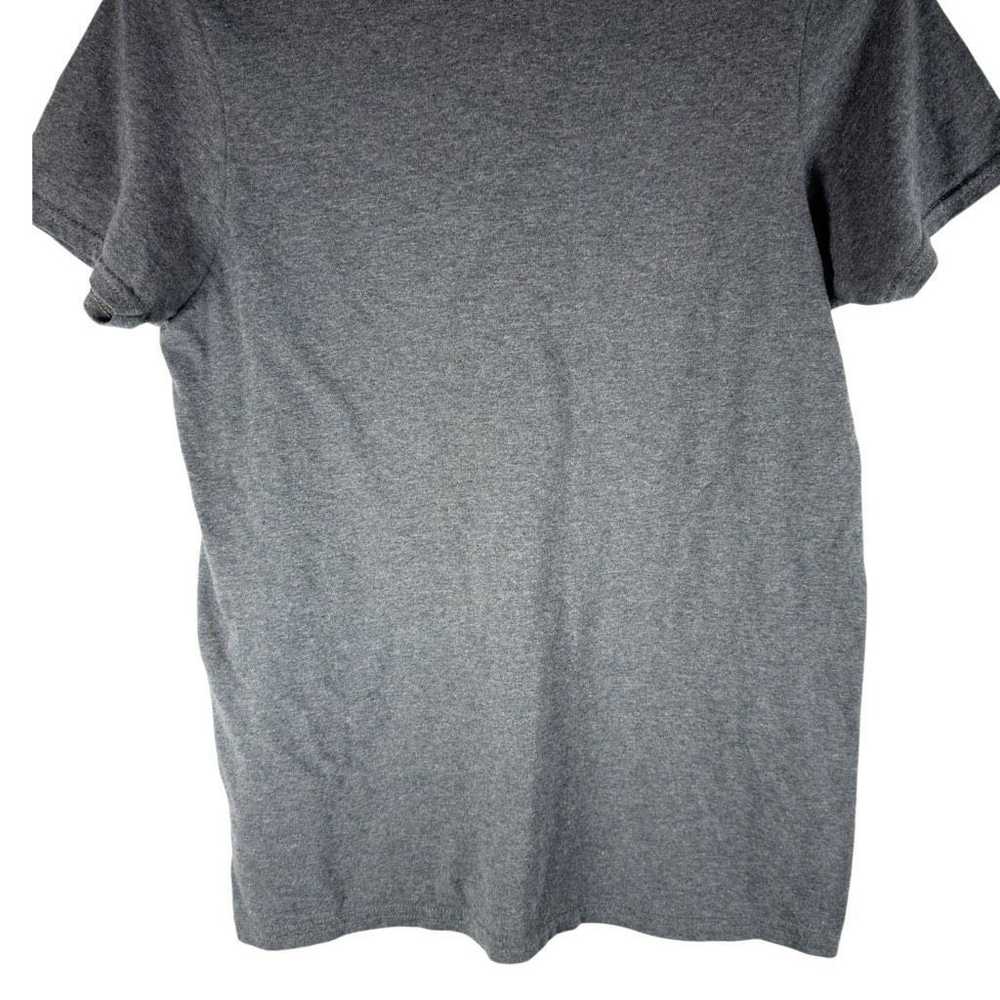 Quicksilver Quiksilver Heather Grey Big Logo T-sh… - image 10