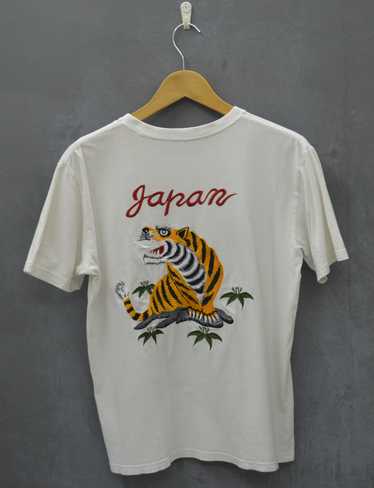 Sukajan T Shirts Vintage Sukajan T-Shirt Embroide… - image 1