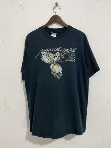 Band Tees × Vintage Poison the well 2004 Rare Tshi