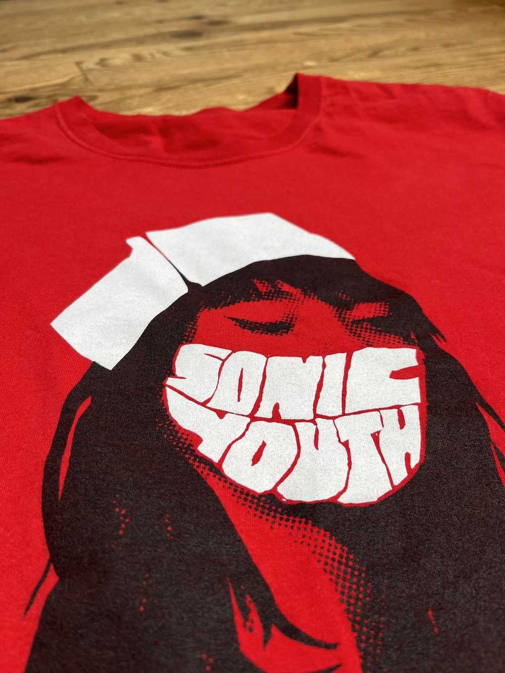 Rock Band × Rock T Shirt × Rock Tees Sonic Youth … - image 4