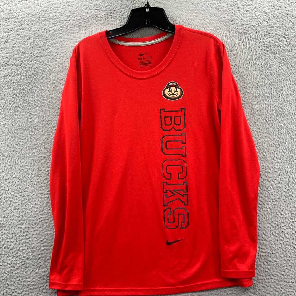 Nike Official NCAA Red Long Sleeve Mens Large Dri… - image 1