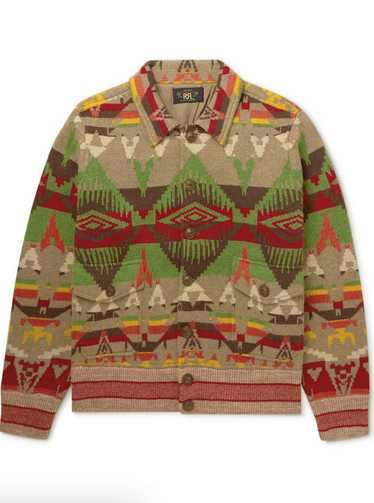 RRL Ralph Lauren $1200 RRL Southwestern Wool-Blend