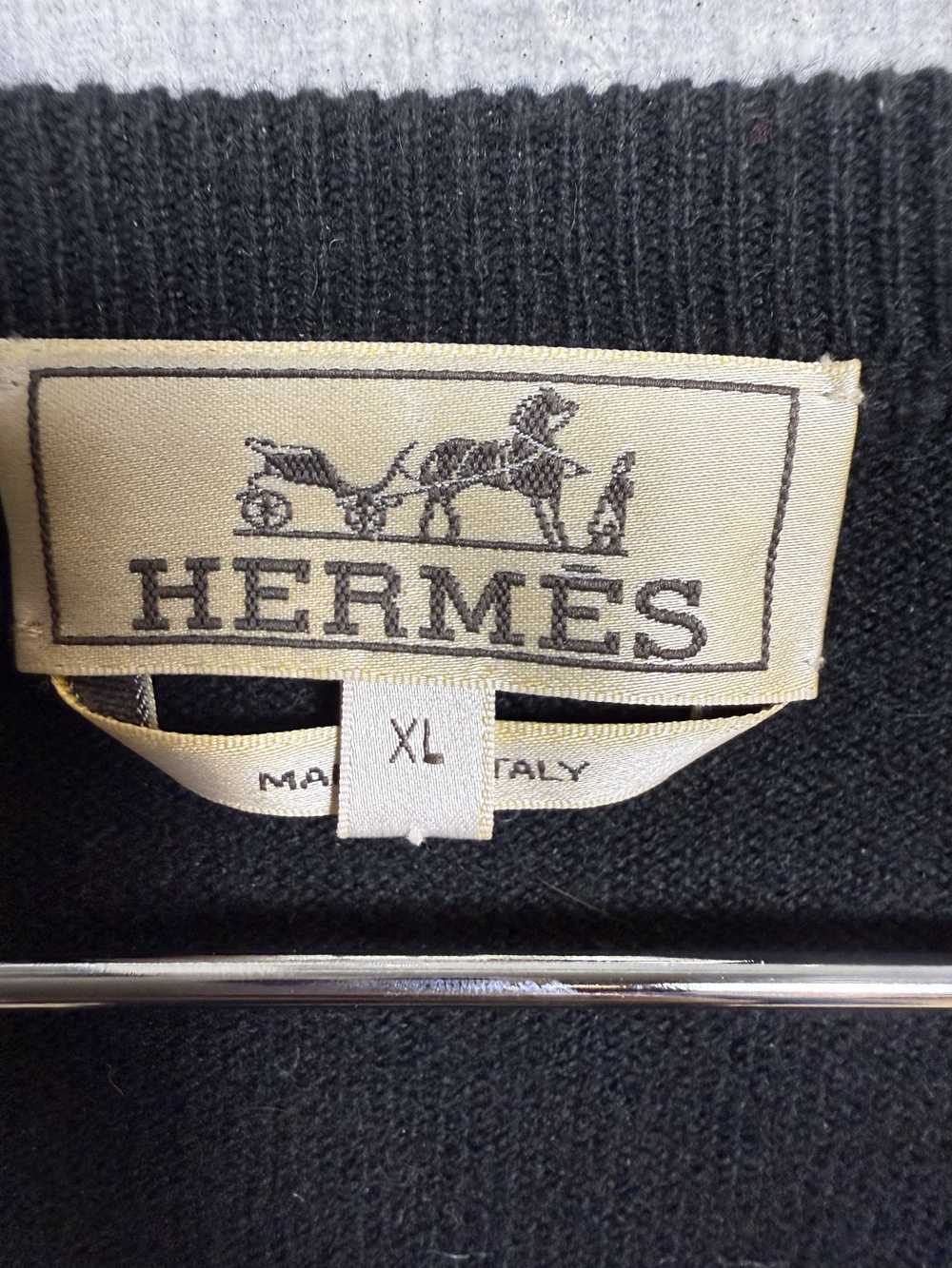 Hermes Hermes Spider Embroidered Cashmere Sweater - image 4