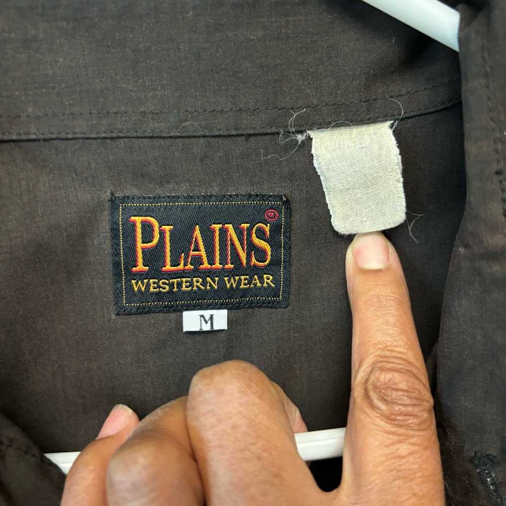 Generic Plains Westernwear Shirt Pearl Snap Mens … - image 3