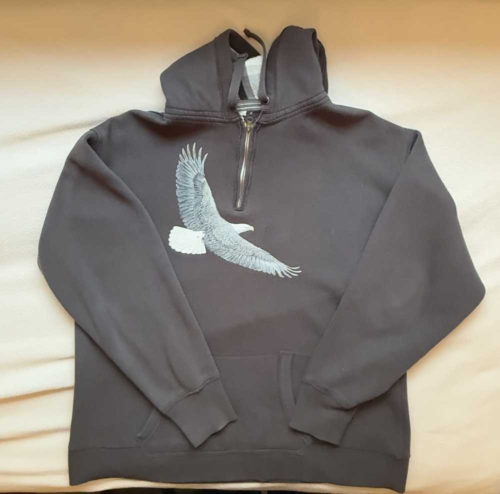 Vintage Vintage Hawk Quarter Zip Hoodie - image 1