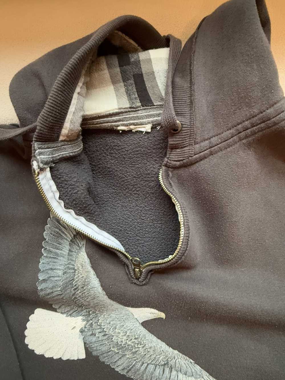 Vintage Vintage Hawk Quarter Zip Hoodie - image 3