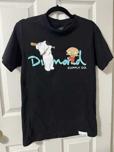 Diamond Supply Co Diamond Supply Co Family Guy T-S