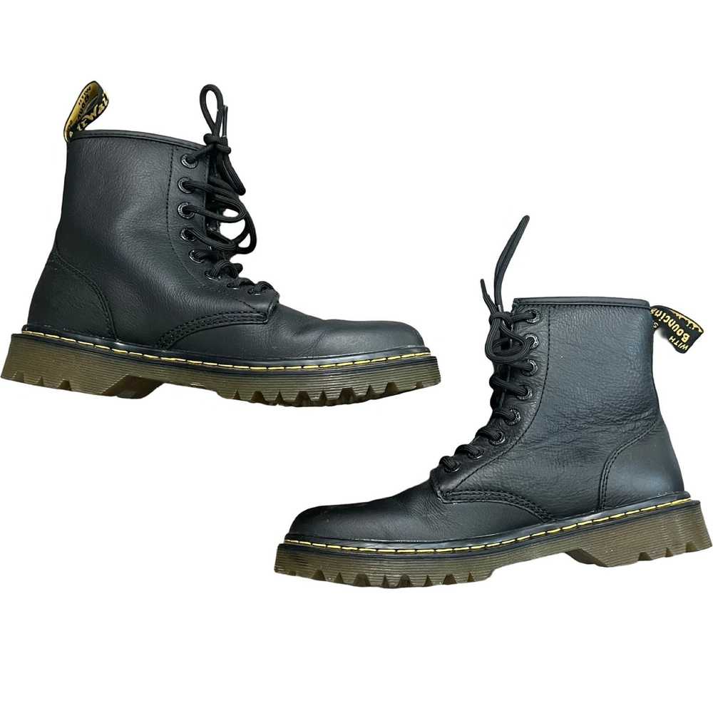 Dr. Martens Dr. Martens Awley 6" 8-Eye Black Leat… - image 1