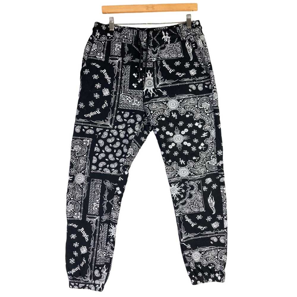 Forever 21 Forever 21 Men's Paisley Print Jogger … - image 1