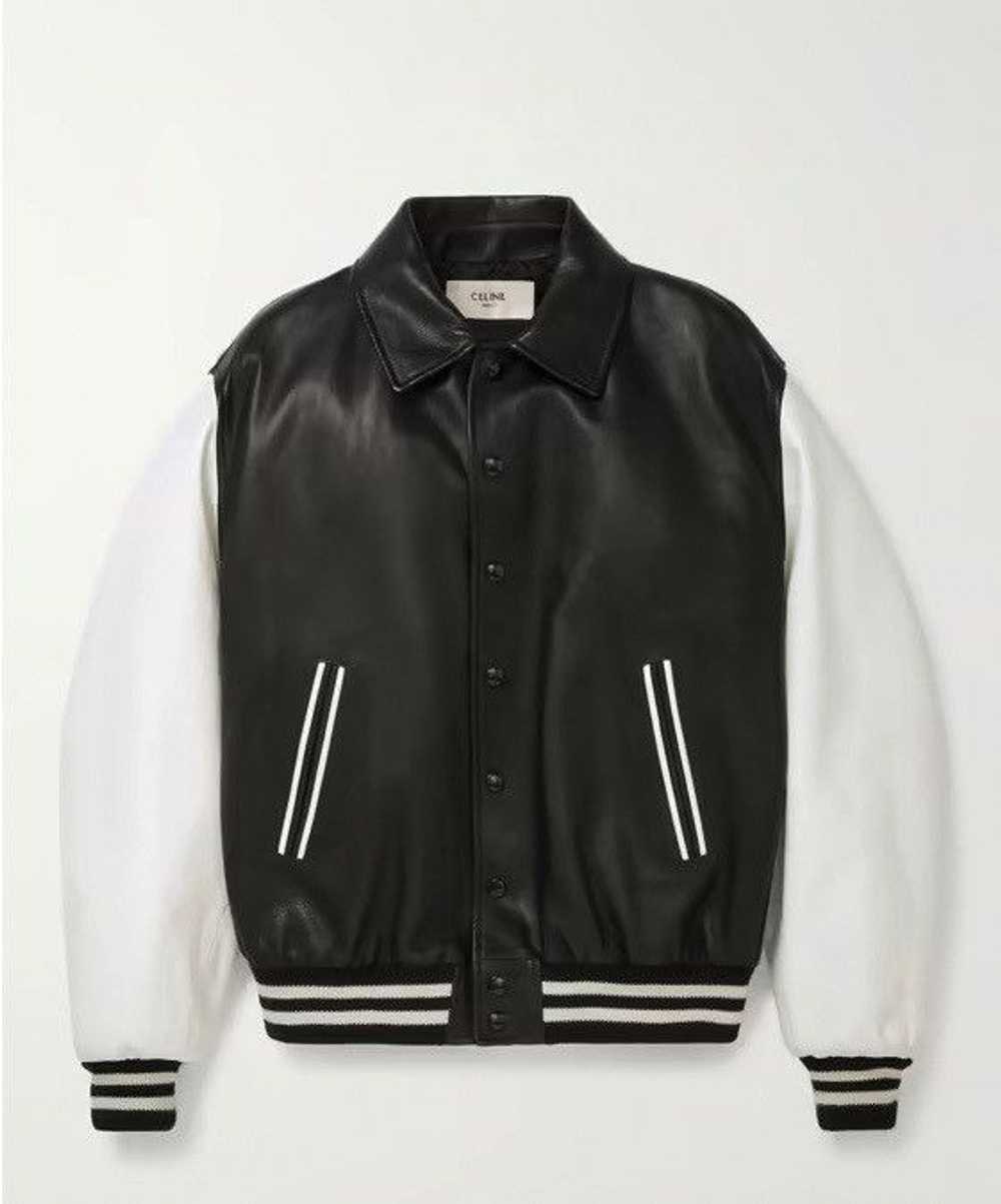 Celine Varsity leather Scott Daniel Ellison cripy… - image 1