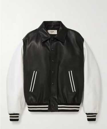 Celine Varsity leather Scott Daniel Ellison cripy… - image 1